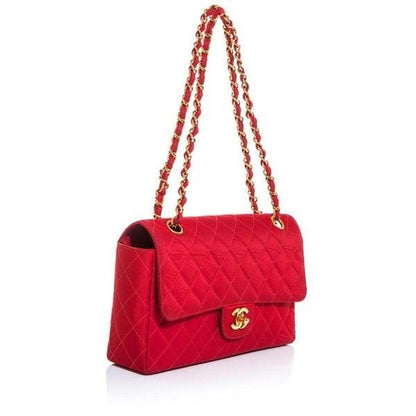 CHANEL Shoulder Bag Red