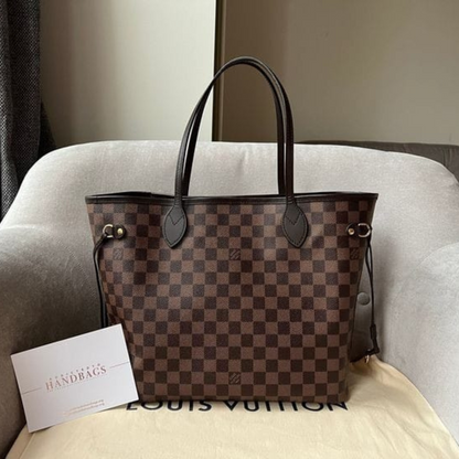 LOUIS VUITTON Damier Ebene Tote Bag