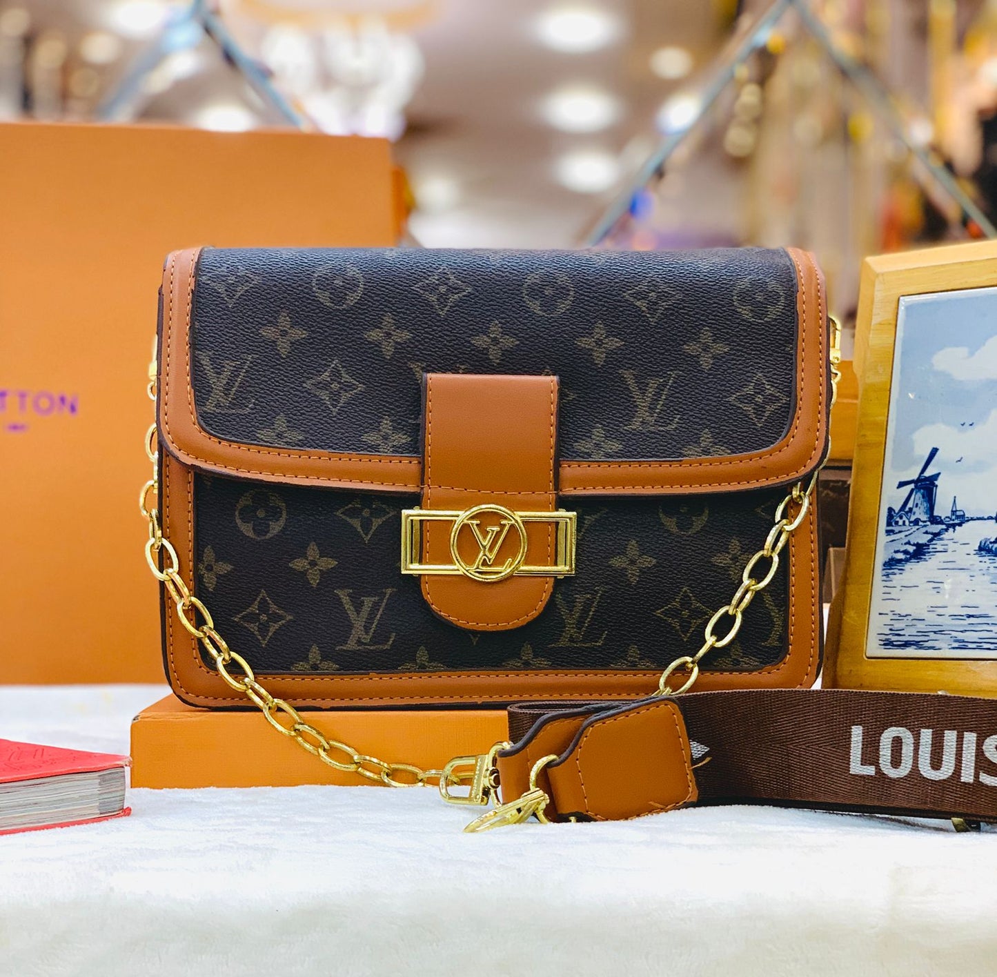 Louis Vuitton Mini Dauphine Bag